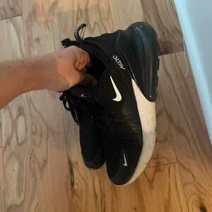 Nike Black and White Air Max Sneakers